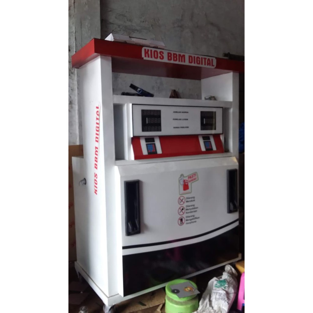 (Bayar Ditempat) Usaha Pom Bensin Mini Digital Murah Garansi 1 Tahun Full Service