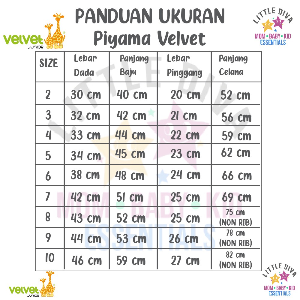 Size 2 - 10 VELVET PIYAMA BOY Baju Pendek / Celana Panjang anak cowok vv