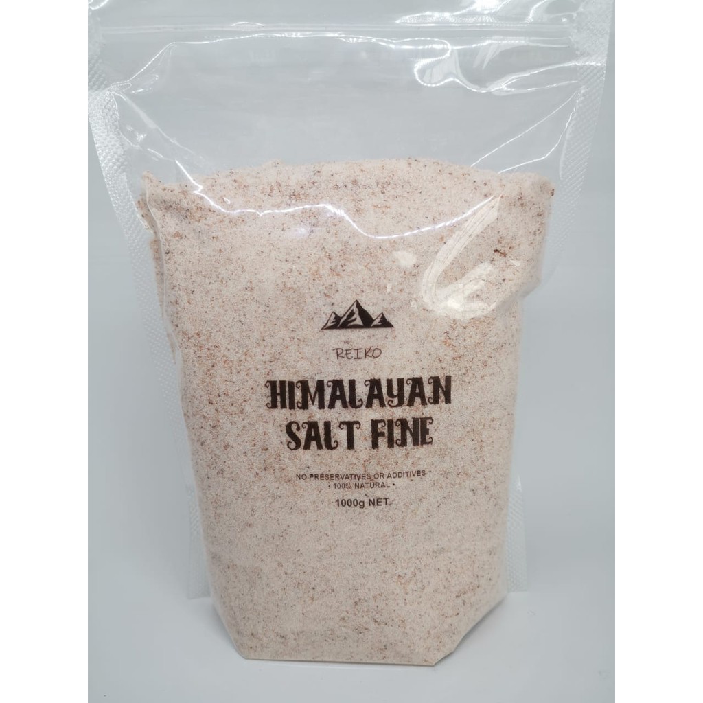 

Himalayan Pink Sea Salt Fine Garam Himalaya Halus 1Kg 1000Gr Diet Keto