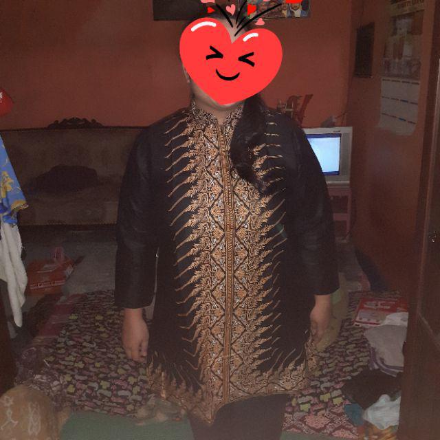 Atasan Batik Dolby Dolbi Dobby Doby Tenun Sutra Tulis Halus Katun Atbm Baron ,sarombit Atasanku