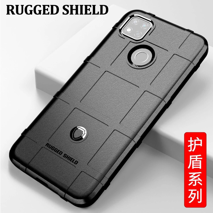 REDMI 10A / 9C COVER RUGGED SHIELD MILITARY PREMIUM CASE SILICONE SOFTCASE