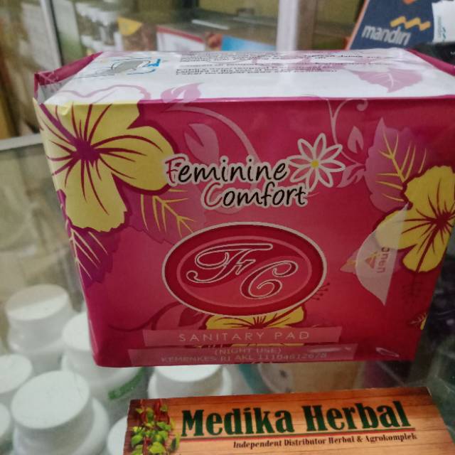 feminine comfort sanitary pad Avail Night Use / Medika Herbal Lampung