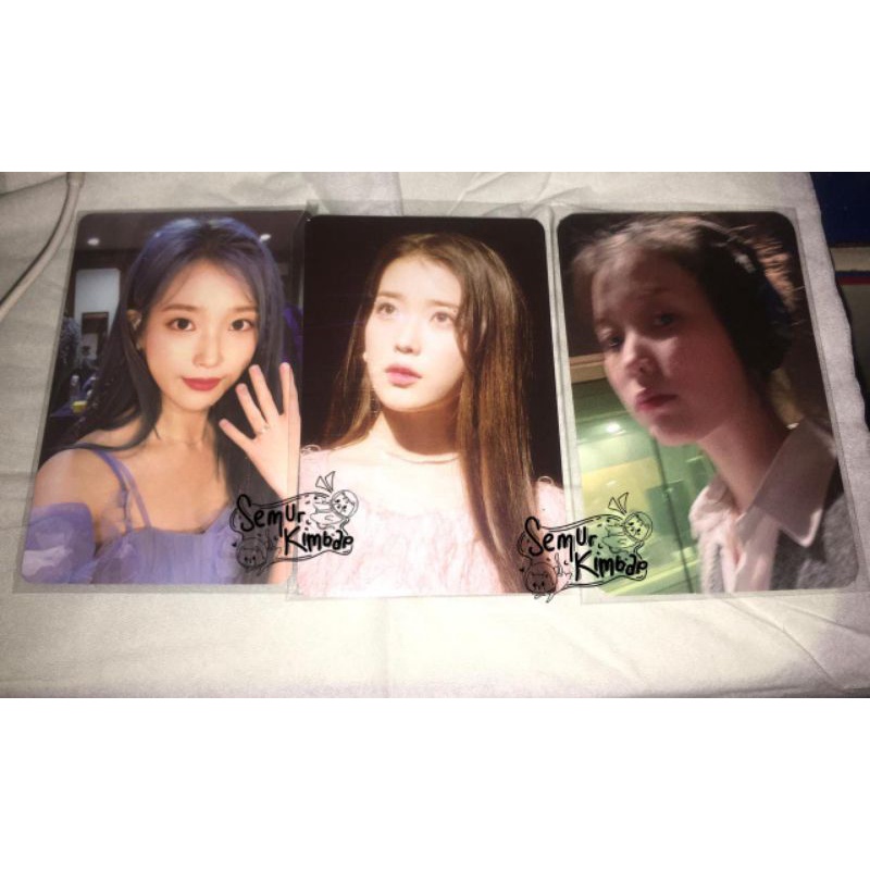 Photocard (PC) IU MD Lilac dan Celebrity dan PC IU DVD