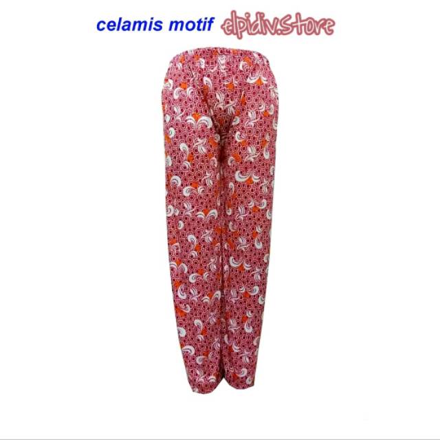 Celana Harian Wanita Motif / Celana Tidur Panjang motif / Celana santai Wanita