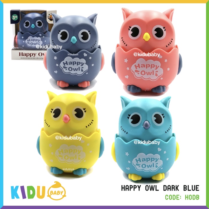 Mainan Anak Burung Hantu Berjalan Happy Owl Kidu Baby