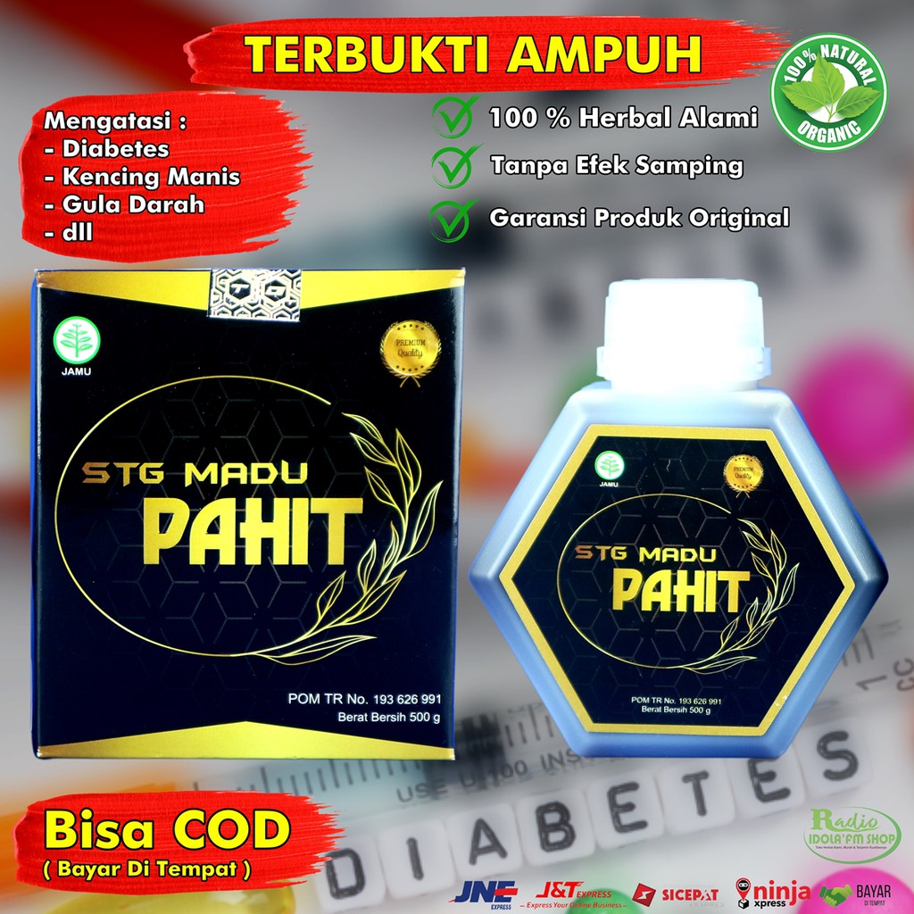 Madu Hitam Pahit + Propolis ASLI Terbukti Khasiatnya ( Izin POM ) STG Madu Pahit