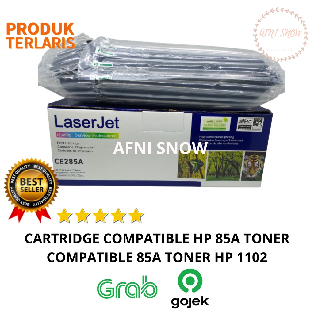 Toner laserjet 85A CE285A for printer laserjet pro P1102 P M1132