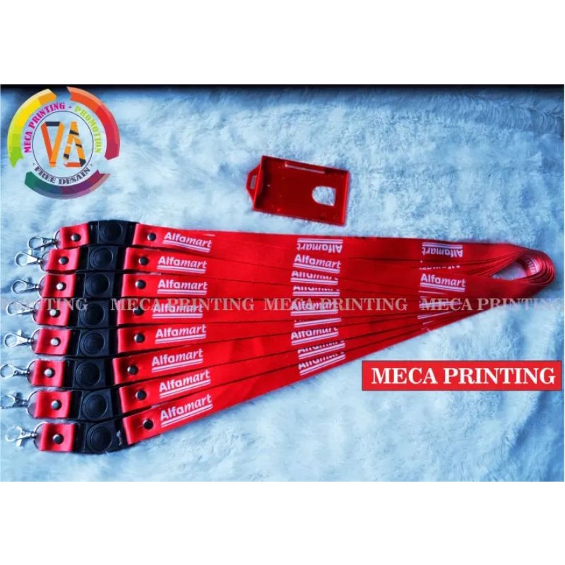 

Tali Id Card Alfamart Merah Printing 2 Sisi Bisa Satuan atau Grosir