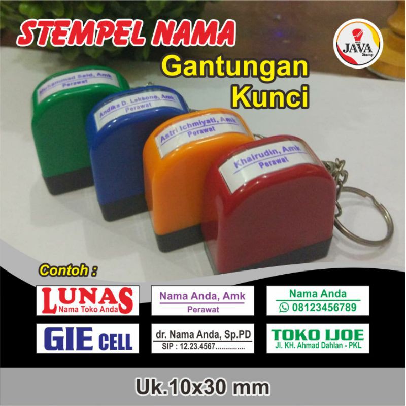 

STEMPEL NAMA PERAWAT, DOKTER, APOTEKER, TOKO, NO.HP, STEMPEL FLASH CUSTOM