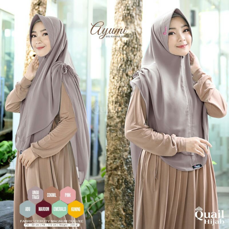 KHIMAR SERUT QUAIL HIJAB AYUMI
