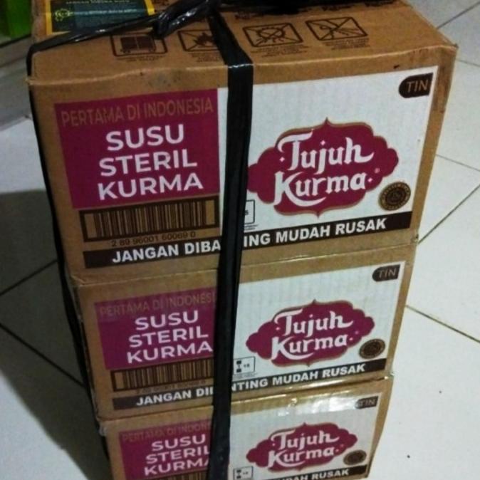 

[COD] Susu Steril Tujuh Kurma 200 ml ( 1Dus Isi 6 Pcs ) [COD]