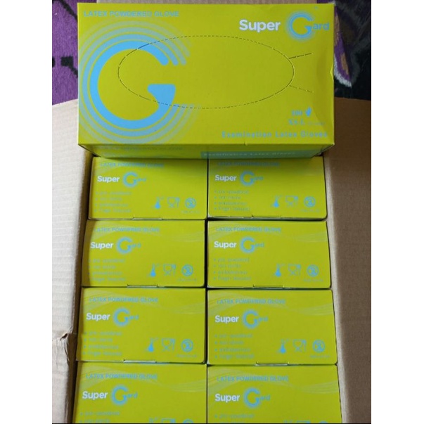 Handscoon Latex Super Gard | Glove| Sarung tangan Latex