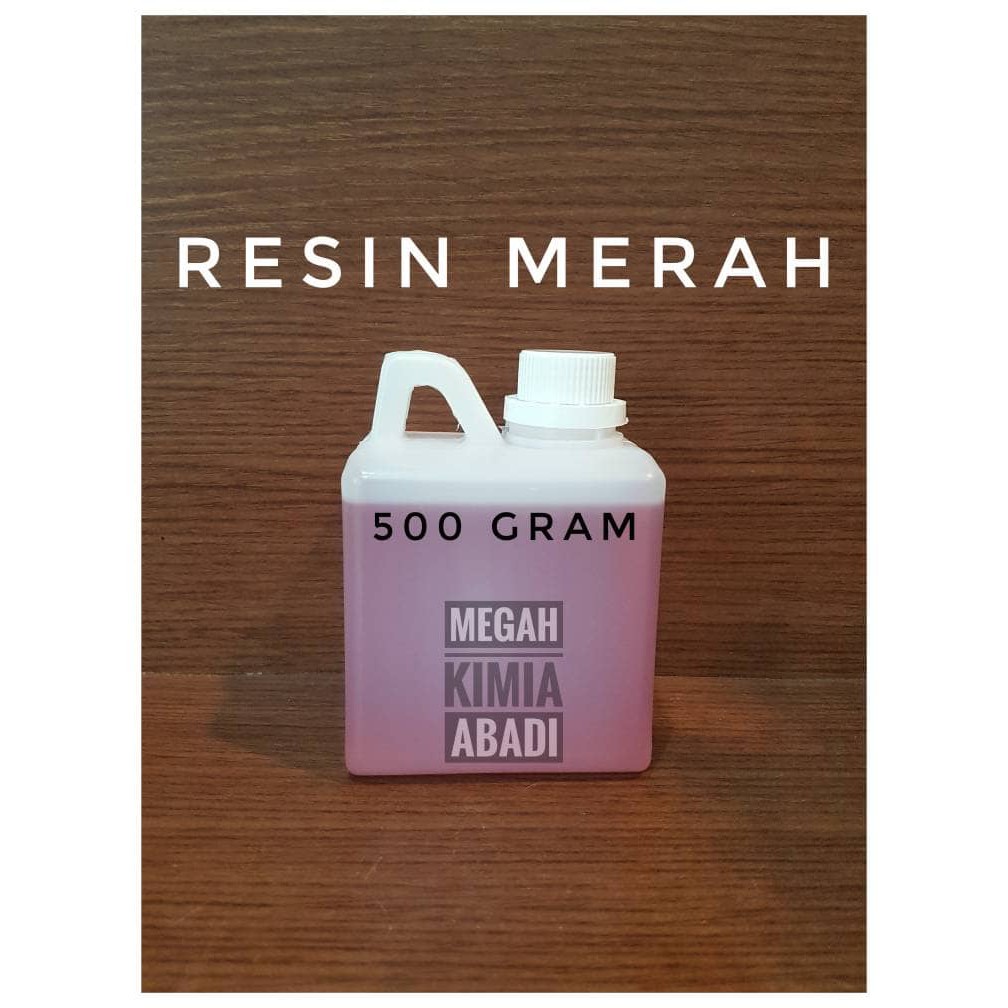 RESIN MERAH 500 Gram