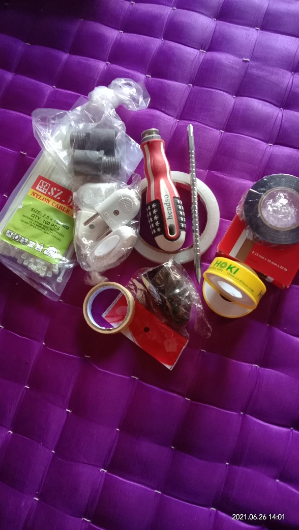 Jaya Ori Valve Socket Pipa Air 1/2 Ts Pvc / Sock 1/2 Inch Drat Luar / Sok 1/2 Drat Luar