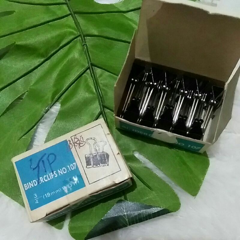 

binder clip Klip Kertas no. 107 lebar 2 cm 3/4 inch
