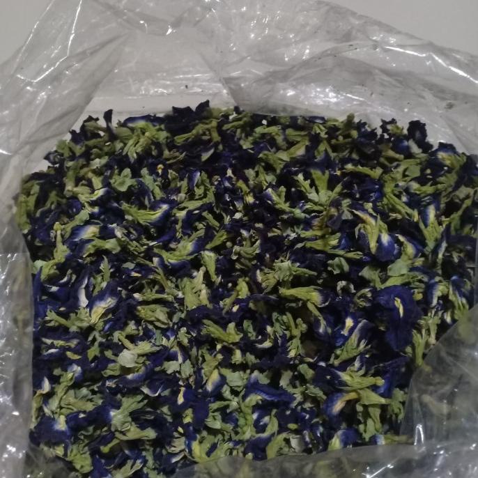 

(BISA COD) bunga telang kering 1 kg murah KOMPLIT Kode 230