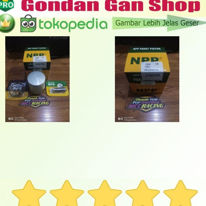 zc6d4 PISTON KIT F1ZR FORCE-1 OS 225-250-275-300 NPP SEHER F1ZR 3YR-16