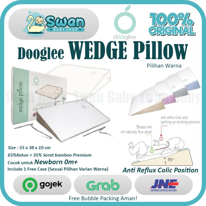 Dooglee Wedge Pillow / Doogle / Bantal Bayi