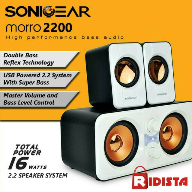 Speaker aktif SonicGear System 2.2 Morro 2200 (P110)