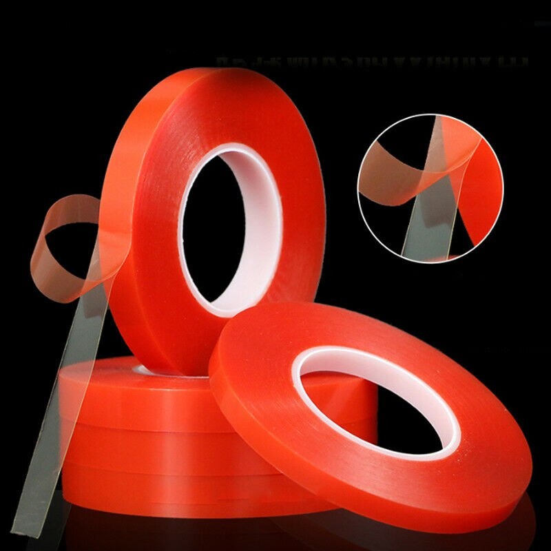 [15MM*3M] Double Tape Magic Doble Tip Dauble Tape Lakban Selotip Serbaguna Tempelan Perekat Dinding Super Kuat 5mm*3m perekat 0.5cm clear transparan dobel tip