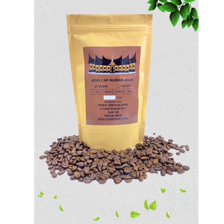 Kopi Arabika Sidikalang Premium Grade 1 Cap Rumah Adat 1 kg