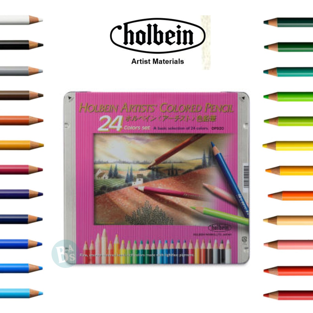 

Holbein - Color Pencils - set of 24