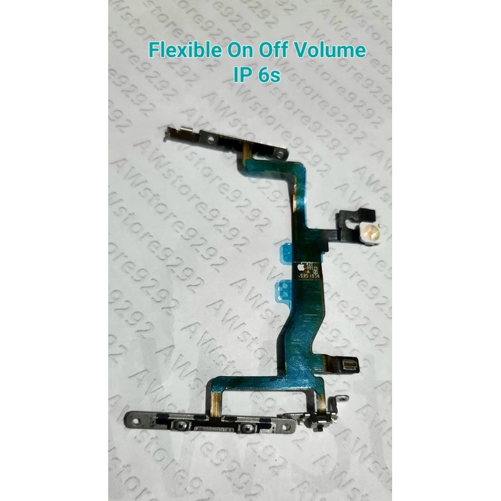 Flex Flexibel Flexible Power On Off Volume IP6s IP 6s Fleksibel