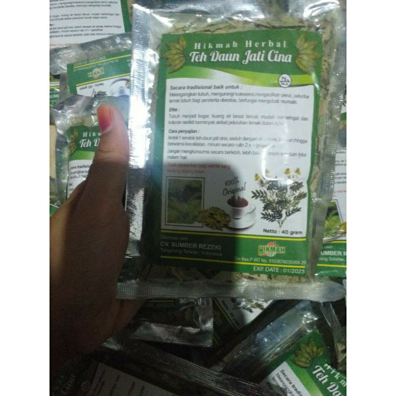 

teh daun jati cina