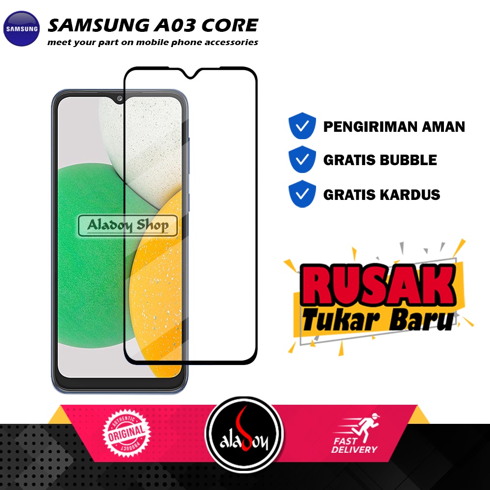 Tempered Glass SAMSUNG A03 CORE 2021 Anti Gores Layar Screen Protector