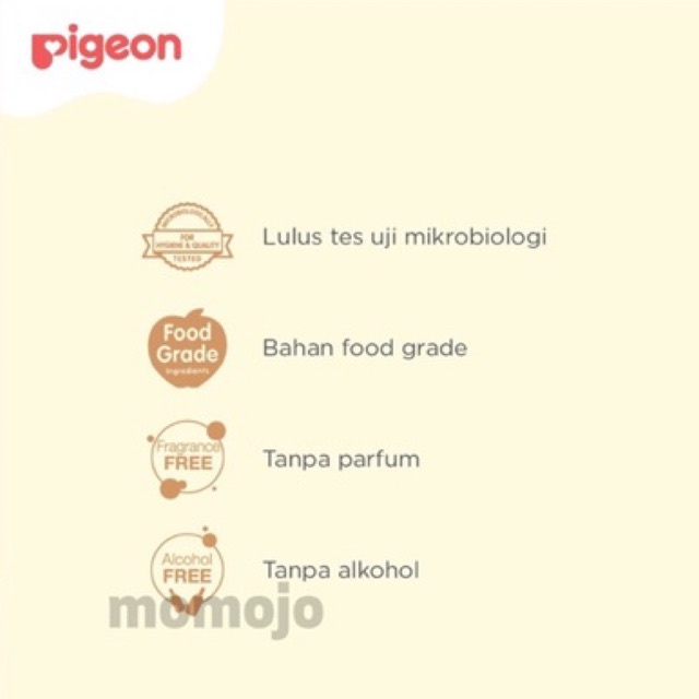 PIGEON Baby Wipes | Anti Bacterial | Hand and Mouth Wet Tissue | Tisu Basah Bayi