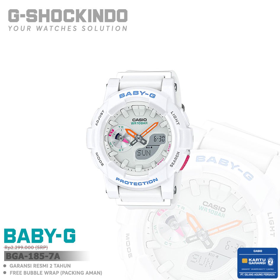 Casio Baby-G BGA-185-7A / BGA-185-7ADR Original
