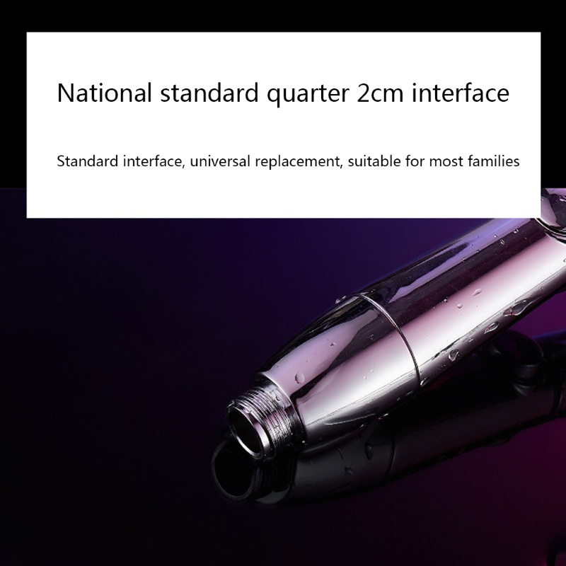 Gro Kepala Shower Genggam Tekanan Tinggi 3 Gigi Untuk Interface 4 Titik