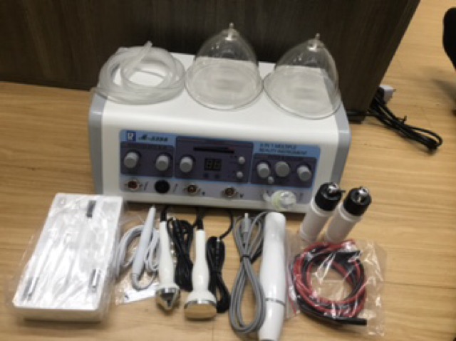 Alat facial 6 fungsi couter ultrasound hf vacum &amp; spray vacum payudara