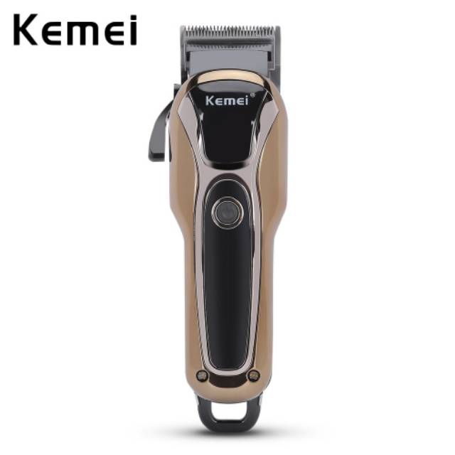 Kemei KM-1990 Alat Cukur Rambut Hair Clipper Cordless LCD Display