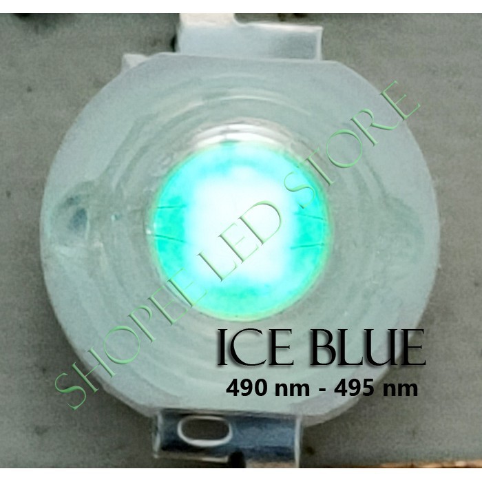 [DSP-9055] HPL LED 1 WATT ALL COLOR AQUASCAPE ICE BLUE 495nM