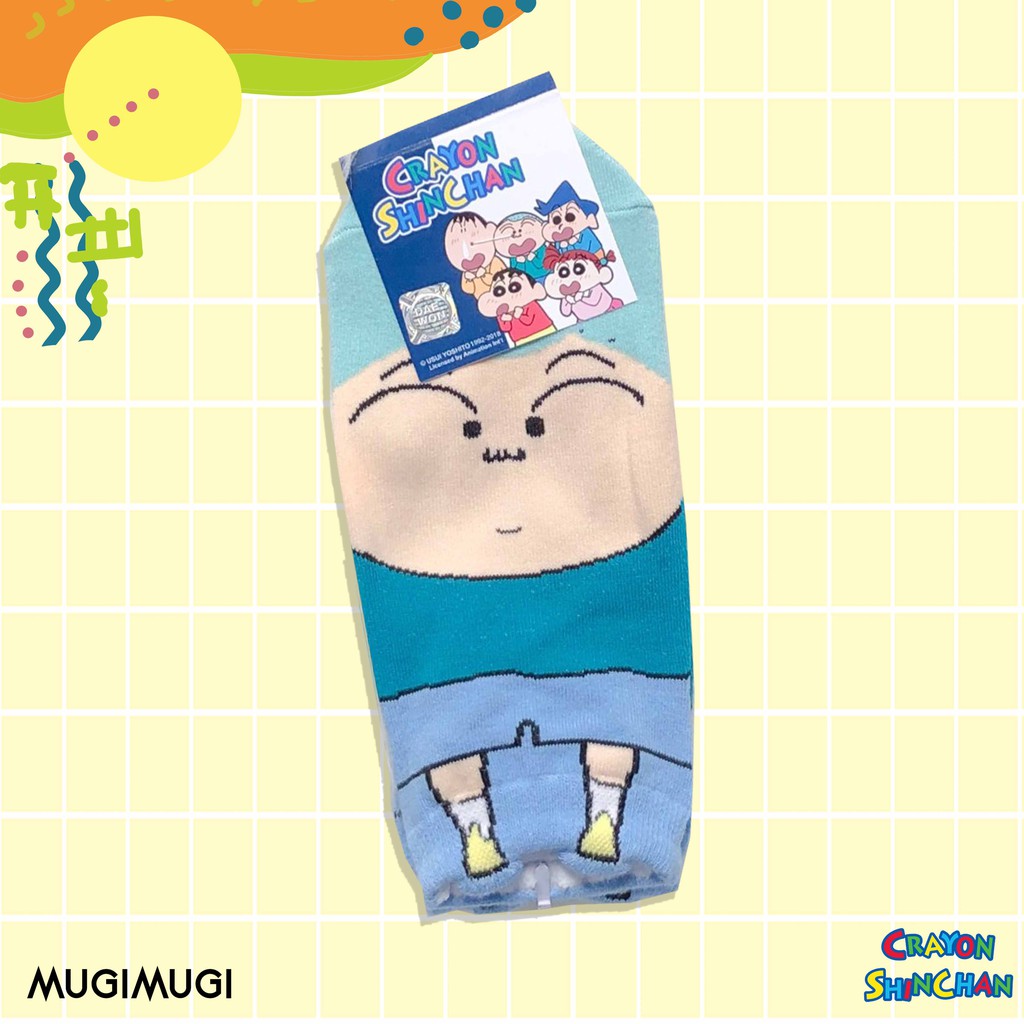 Kaos Kaki Korea Crayon Shinchan Ankle Socks