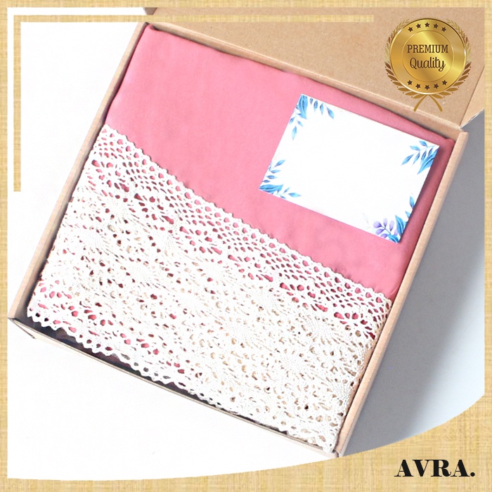Hampers Mukena Dewasa One Set Gift Box Cewek Hadiah Kado Ulang Tahun Bahan Katun Premium