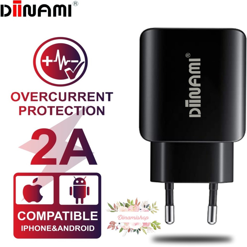 Q2 BATOK ADAPTER CASHAN DIINAMI 2.4A FOR OPPO SAMSUNG REALME XIAOMI VIVO DS2679
