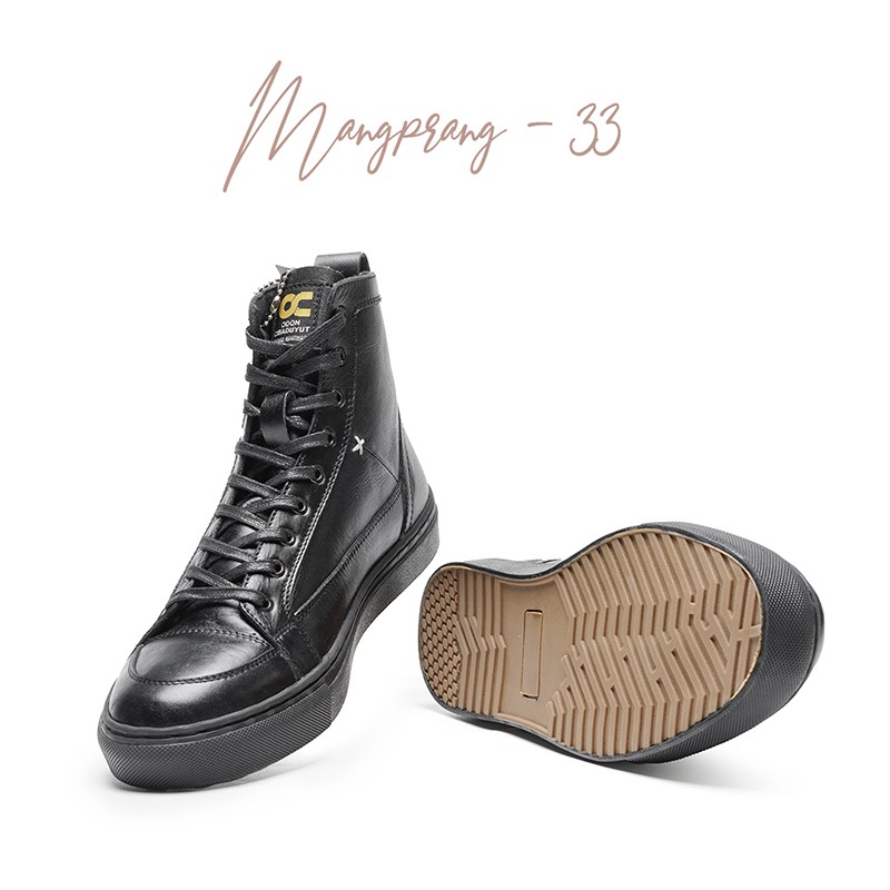ODONCIBADUYUT OC-SNEAKERS CLASSIC BLACK KASUAL PRIA DEWASA MODEL KEKINIAN