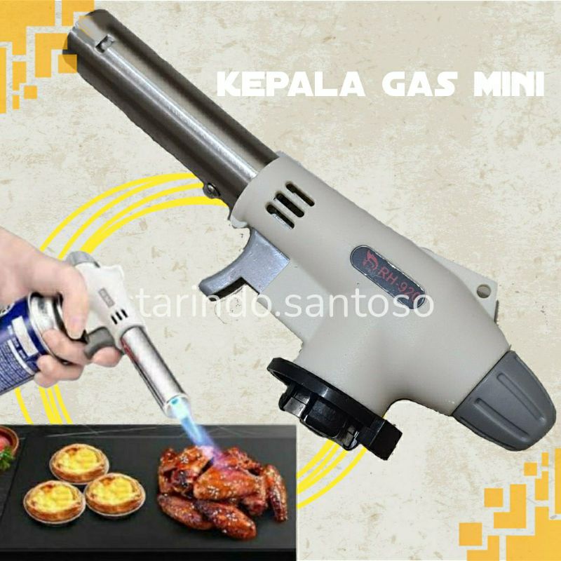 KEPALA GAS PORTABEL mini blow torch portable masak alat pemantik api dapur korek