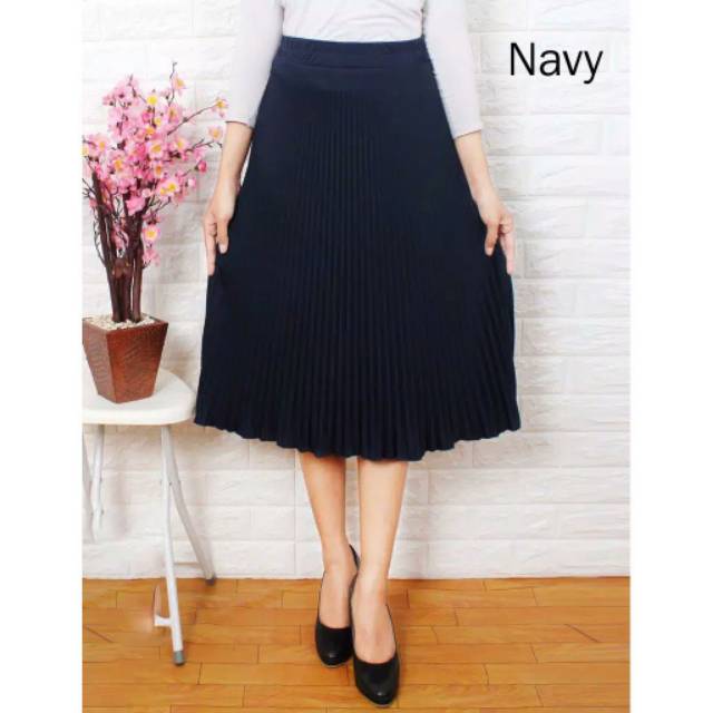 ROK PENDEK PLISKET/ROK FASHION WANITA/MATT HYGET SUPER