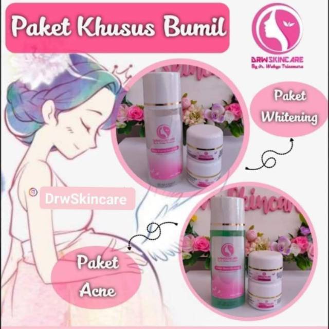 Drw Skincare Original Bpom Paket Ibu Hamil Bumil Shopee Indonesia