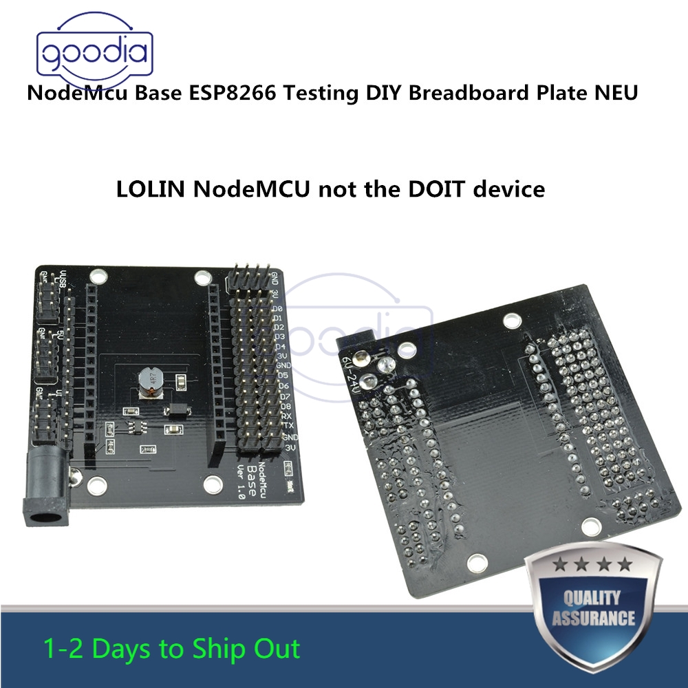 ✈【Fast/COD】✈Board Base Board MCU NodeMcu Breakout Base Board ESP8266 V3 untuk ESP-12E