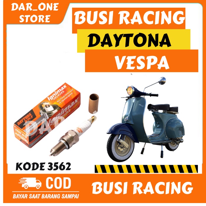 BUSI DAYTONA RACING VESPA ORIGINAL IRIDIUM 3562