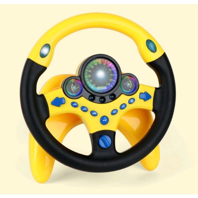 Mainan Setir Setiran Mobil Anak Steering Wheel Musik