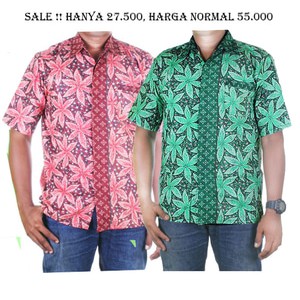 SALE! Kemeja Batik Kerja Tyo - Harga Normal 55.000