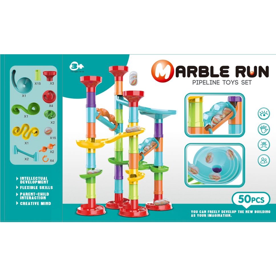 Marble Run - Pipa Bola Kelereng Edukasi anak