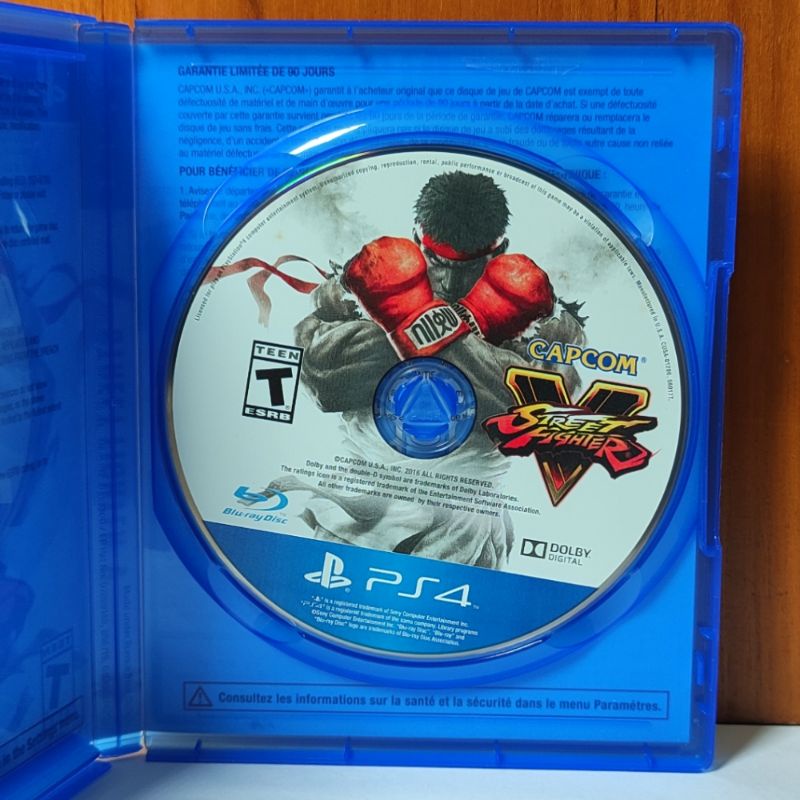 Street Fighter V PS4 Kaset Streetfighter 5 CD BD Game Games Playstation PS 4 5 Fighting Combat Fighterv fighter5 fight fihgter 6 vi sf sfv sf5 second seken champions champion edition fighters king of multiplayer tekken 7 teken tekken7 mortal kombat 11 ps5