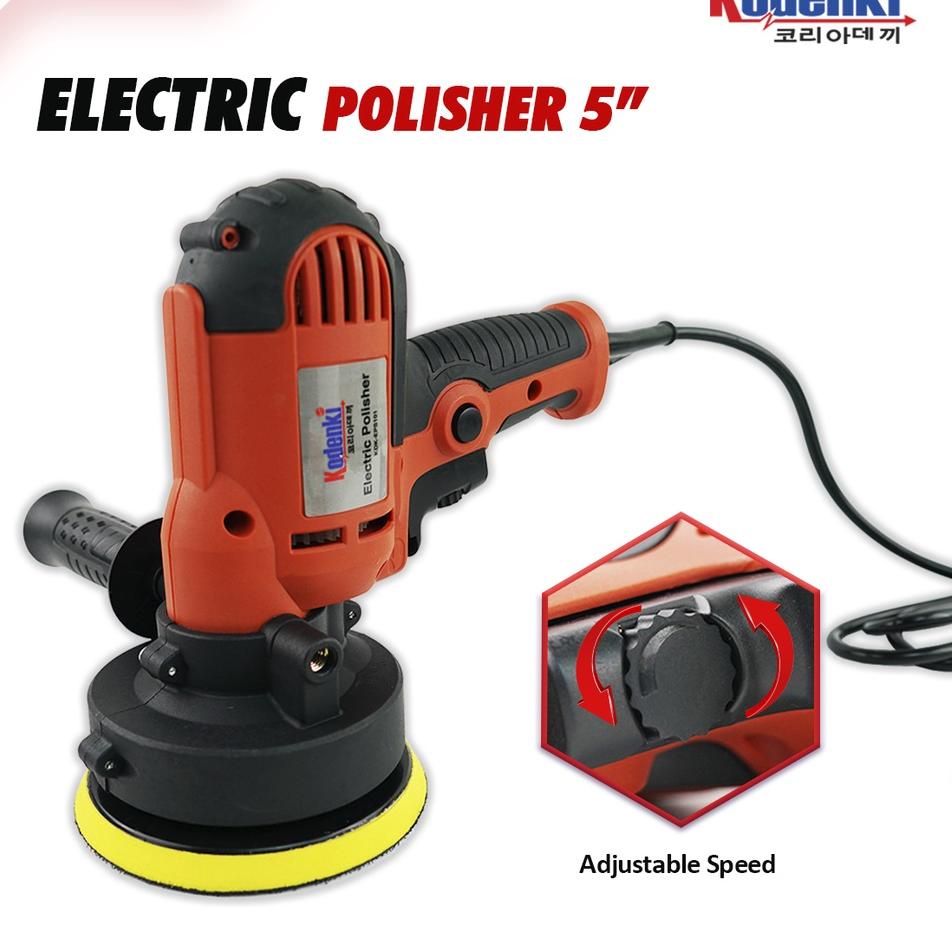 Buruan Pesan ALAT MESIN POLES CAR POLISHER VARIABLE SPEED 5 INCH BODY KACA MOBIL MOTOR LANTAI MARMER