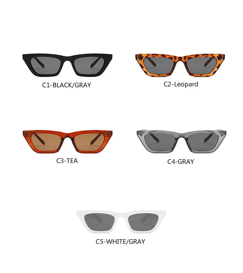 2020 retro wild small frame cat eye fashion men's and women's sunglasses